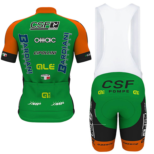 2017 Maglia Bardiani CSF bianco e verde - Clicca l'immagine per chiudere